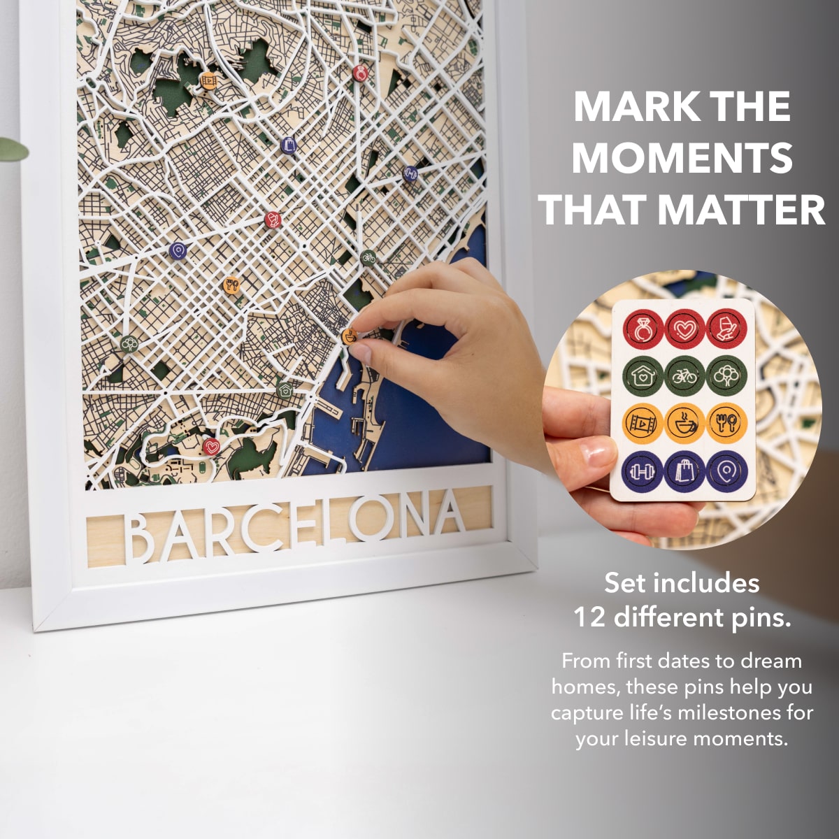 3D City Map Barcelona