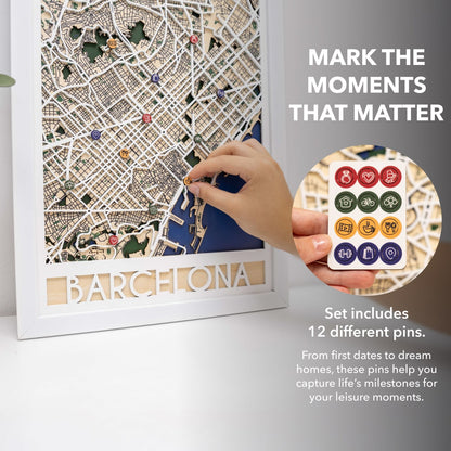 3D City Map Barcelona
