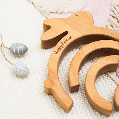 Wooden Bunny Stacker