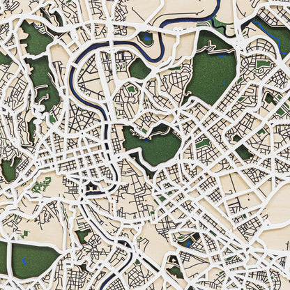 3D City Map Rome