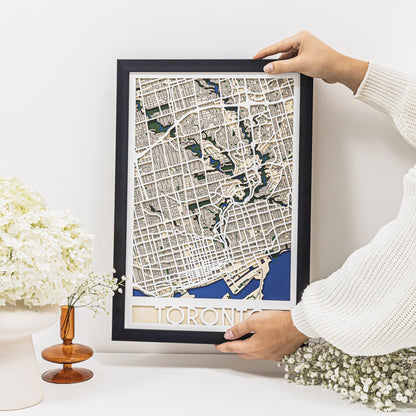 3D City Map Toronto