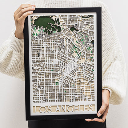 3D City Map Los Angeles