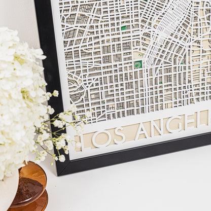 3D City Map Los Angeles