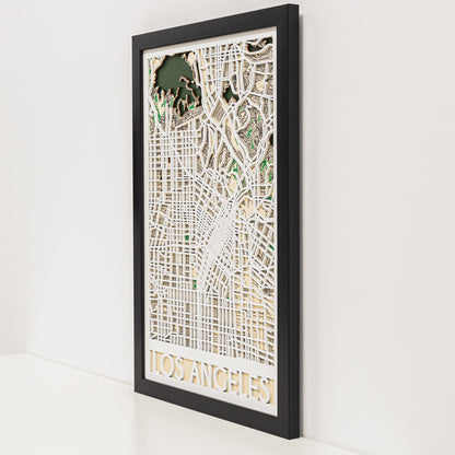 3D City Map Los Angeles