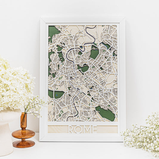 3D City Map Rome