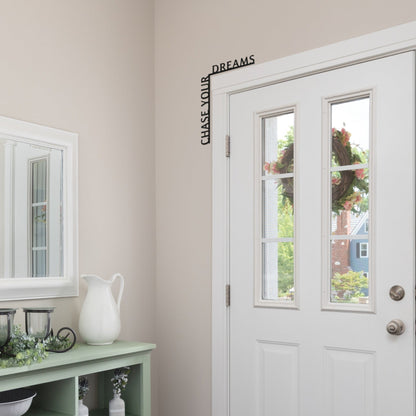 Wooden Corner Quote – Chase Your Dreams