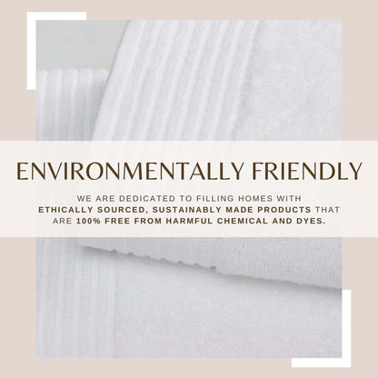 6 Piece Set Cotton Bath Towels - Kasper Collection