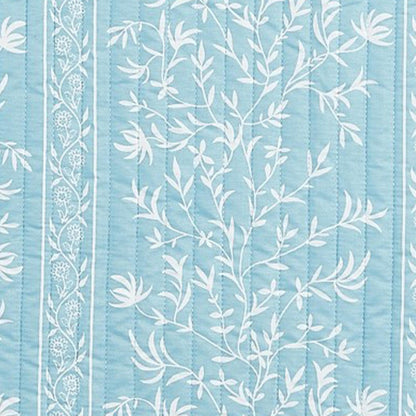 Blue Floral Quilt Set - Senna Collection