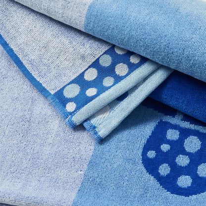 2 Pack 100% Cotton Jacquard Beach Towels - Playa Collection