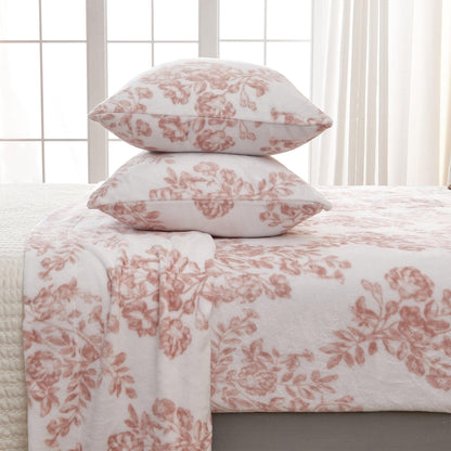 Printed Plush Sheet - Velvet Luxe Lattice Collection