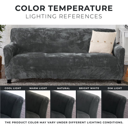 Velvet Stretch Slipcover - Gale Collection