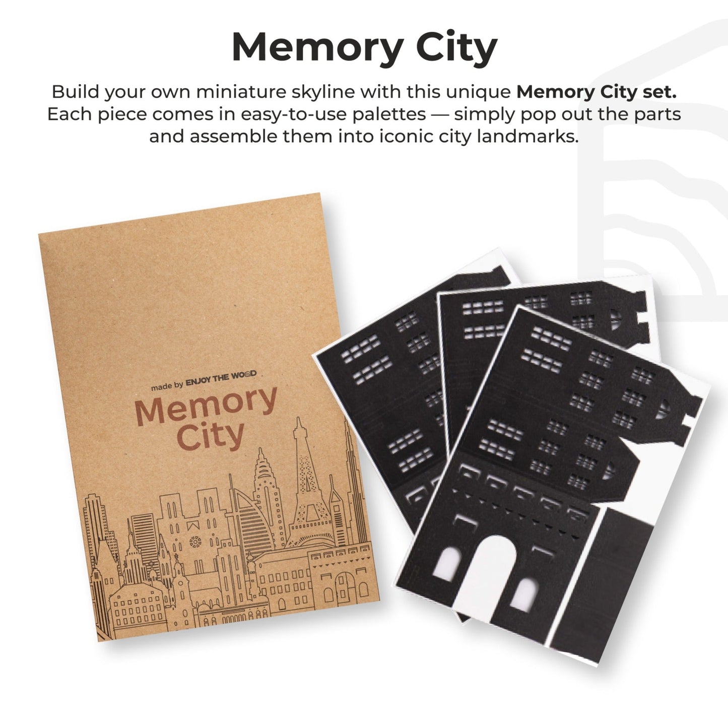 Wooden Travel Decor Memory City – Dubai