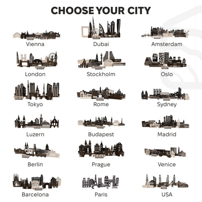 Wooden Travel Decor Memory City – Sydney