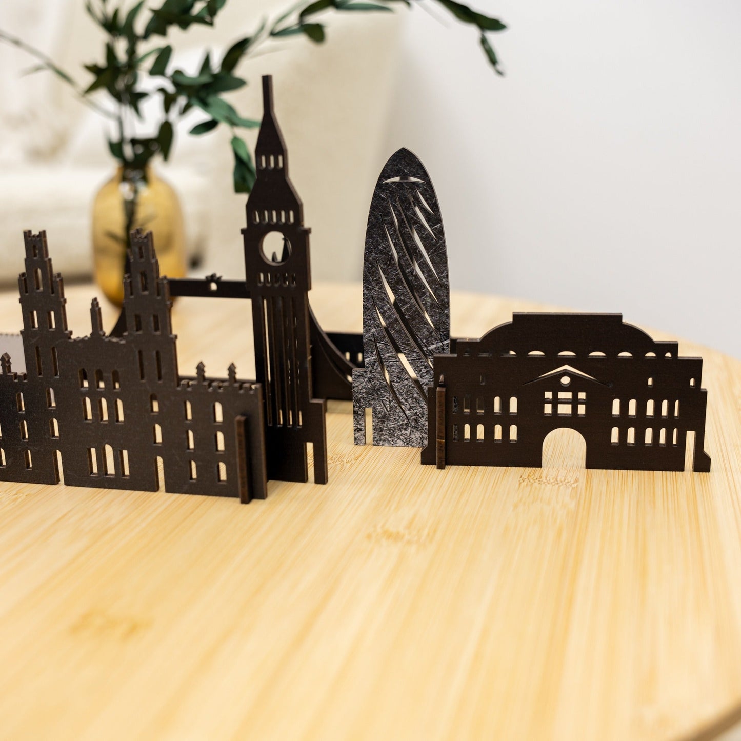 Wooden Travel Decor Memory City – London