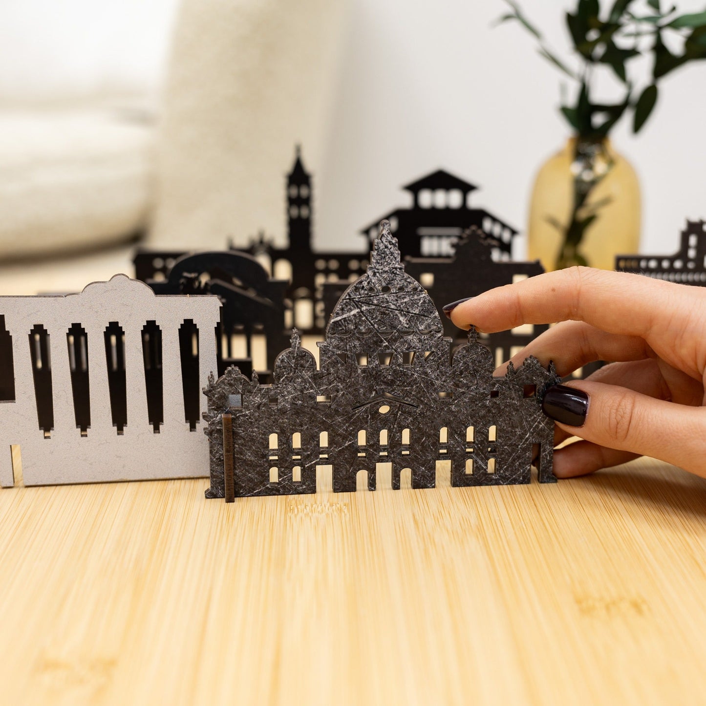 Wooden Travel Decor Memory City – Rome