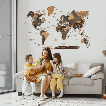 Wooden Wall Decor for Living Room
