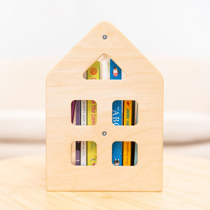 Dark Walnut Montessori Book Shelves
