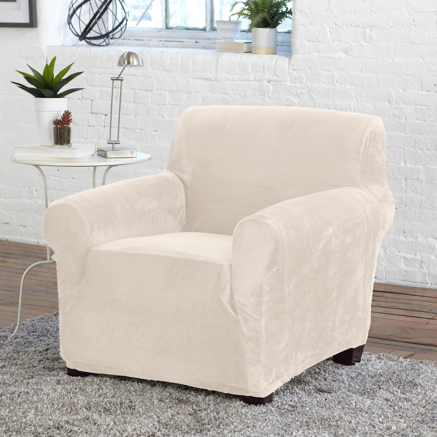 Velvet Stretch Slipcover - Gale Collection