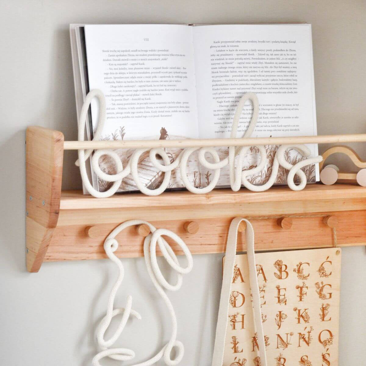 Nursery Wall Shelf